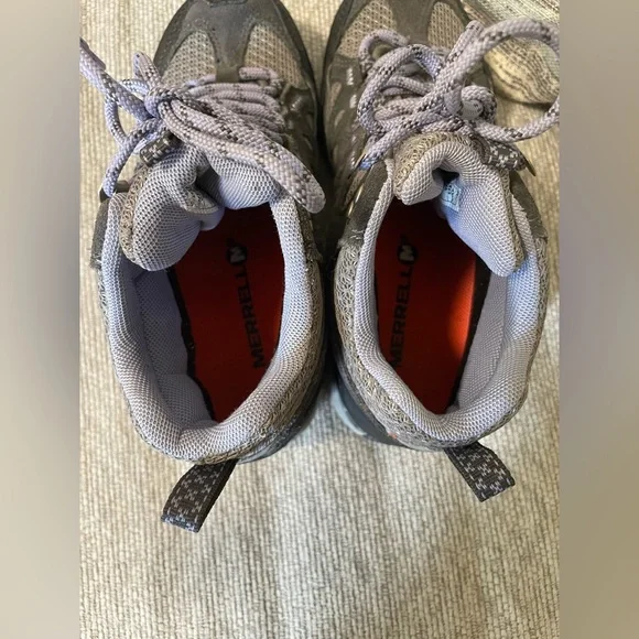 Merrell Women's Gray Hiking Shoes - Picture 8 of 10
